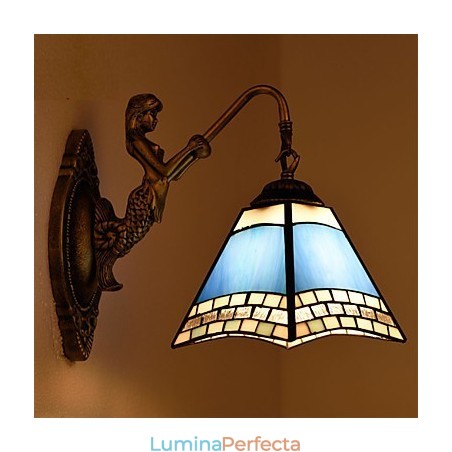 European Mediteranean Contractat Rural Creativ Fier forjat Lampă de perete Lumini din sticlă European Mediteranean Contractat Rural Creativ Fier forjat Lampă de perete Lumini din sticlă