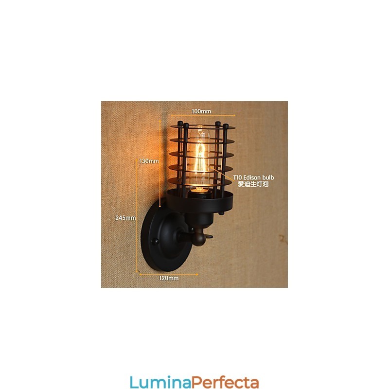 Retro, simplu, elegant, negru, noptiera, culoar, scari, balcon, perete decorativ
