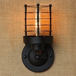 Retro, simplu, elegant, negru, noptiera, culoar, scari, balcon, perete decorativ