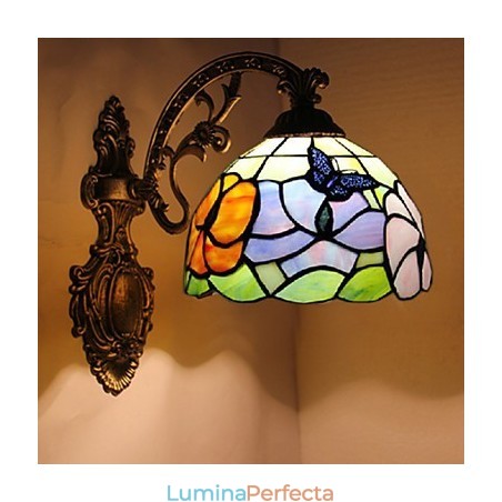 European Mediteranean Contractat Rural Creativ Fier forjat Lampă de perete Lumini din sticlă European Mediteranean Contractat Rural Creativ Fier forjat Lampă de perete Lumini din sticlă