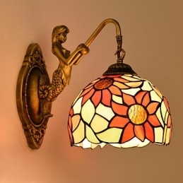Crăciun European Contractat Rural Creativ Lampă Perete Fier Forjat