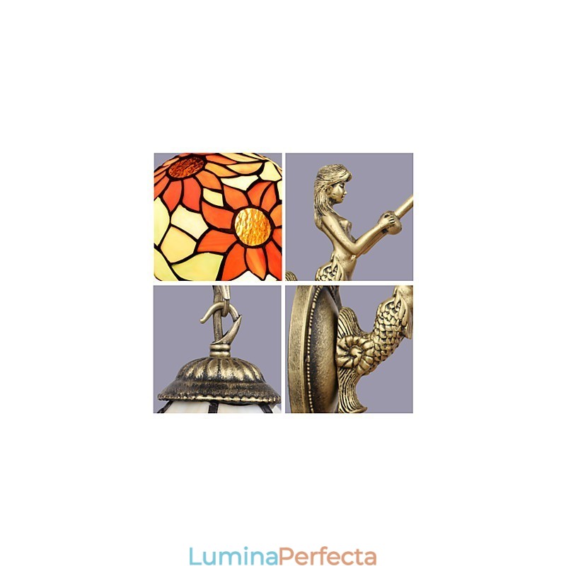 Crăciun European Contractat Rural Creativ Lampă Perete Fier Forjat