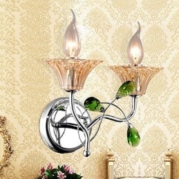 Aplice Iluminat Baie Lumanare Aplique Cristal Modern Contemporan Metal