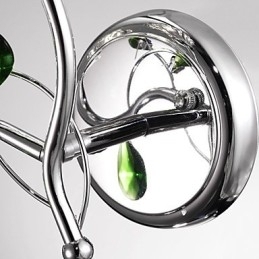 Aplice Iluminat Baie Lumanare Aplique Cristal Modern Contemporan Metal