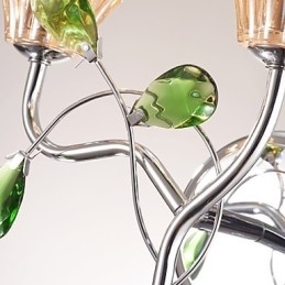 Aplice Iluminat Baie Lumanare Aplique Cristal Modern Contemporan Metal