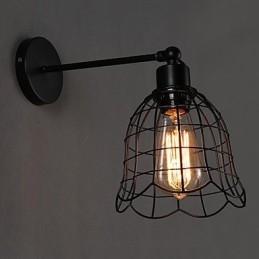 Aplică Industrială Eoliană Cu Un singur Cap Contractat Tip Europa Lampă Fier Forjat