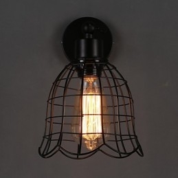 Aplică Industrială Eoliană Cu Un singur Cap Contractat Tip Europa Lampă Fier Forjat