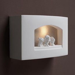 Aplică De Perete Contemporan Și Contractat Creativ Dormitor Tencuială Lampă De Perete