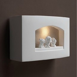Aplică De Perete Contemporan Și Contractat Creativ Dormitor Tencuială Lampă De Perete