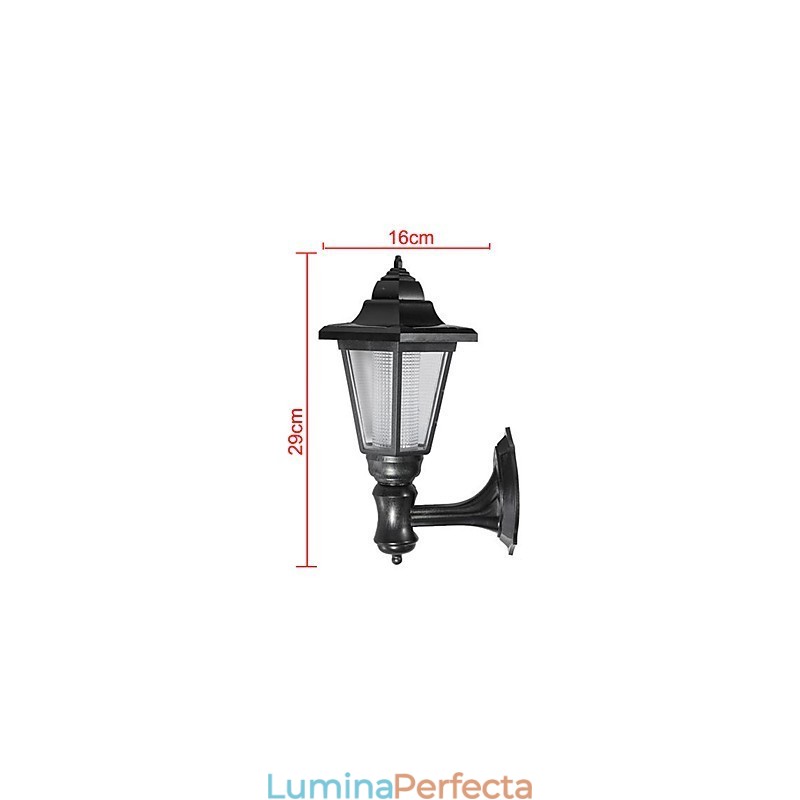 Lampă de peisaj cu energie solară, în aer liber, pentru cărarea de grădină
