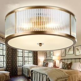 Tradițional Clasic Rustic Lodge alamă metal încastrat