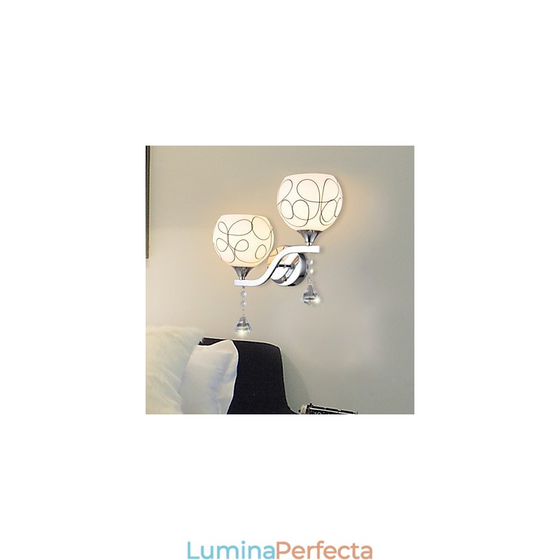 Creativ Contemporan și Contractat Creativ Lampă de perete din cristal