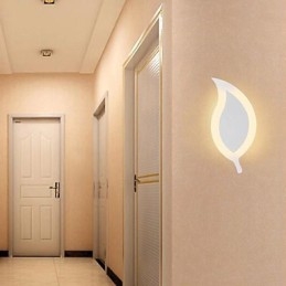 Creativ Simplu Modă ModernAcrilic Contractat Lampă de perete Aliaj Frunze mici Lumină