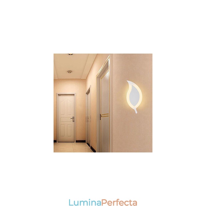 Creativ Simplu Modă ModernAcrilic Contractat Lampă de perete Aliaj Frunze mici Lumină