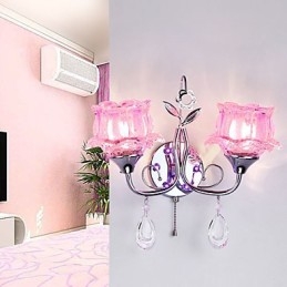 Creativ Contemporan și Contractat Creativ Lampă de perete din cristal