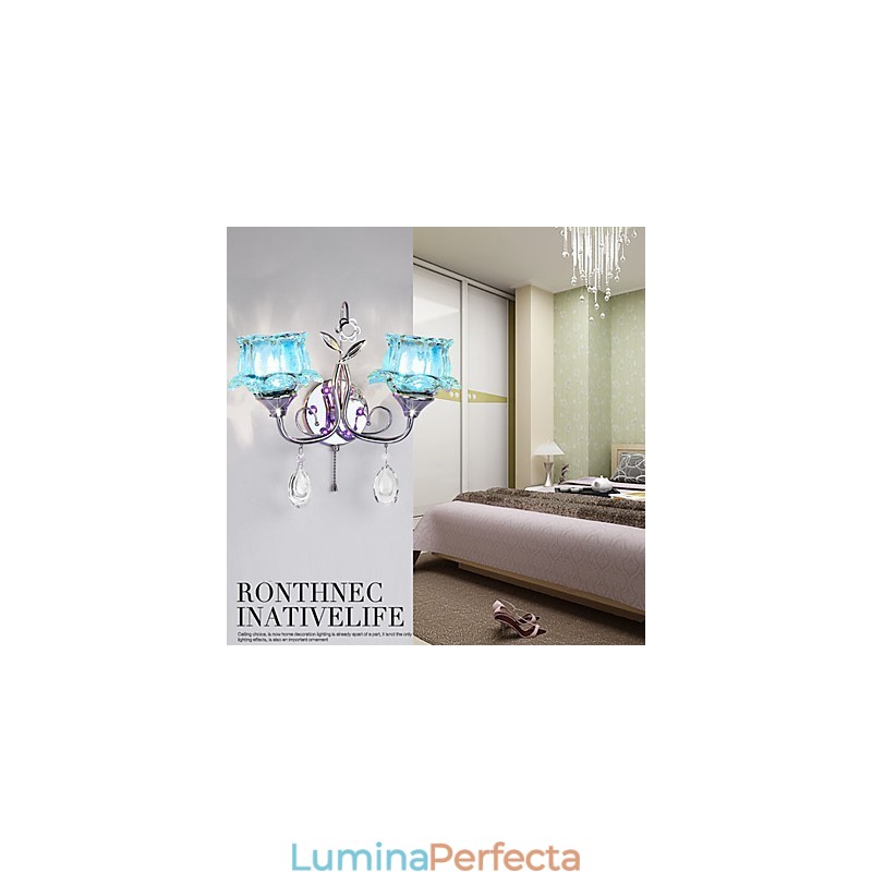 Creativ Contemporan și Contractat Creativ Lampă de perete din cristal
