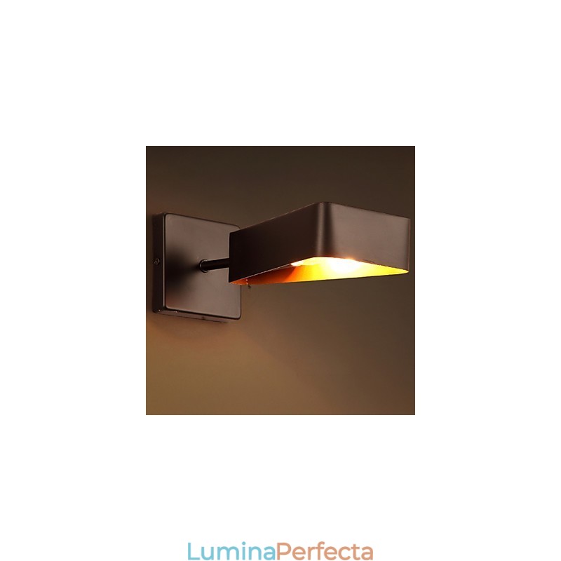 Fier forjat Creative Loft Industrial Wind Restaurare Ancient Ways Lampe de perete