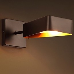 Fier forjat Creative Loft Industrial Wind Restaurare Ancient Ways Lampe de perete