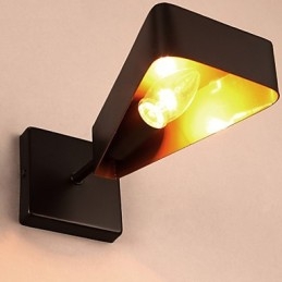 Fier forjat Creative Loft Industrial Wind Restaurare Ancient Ways Lampe de perete