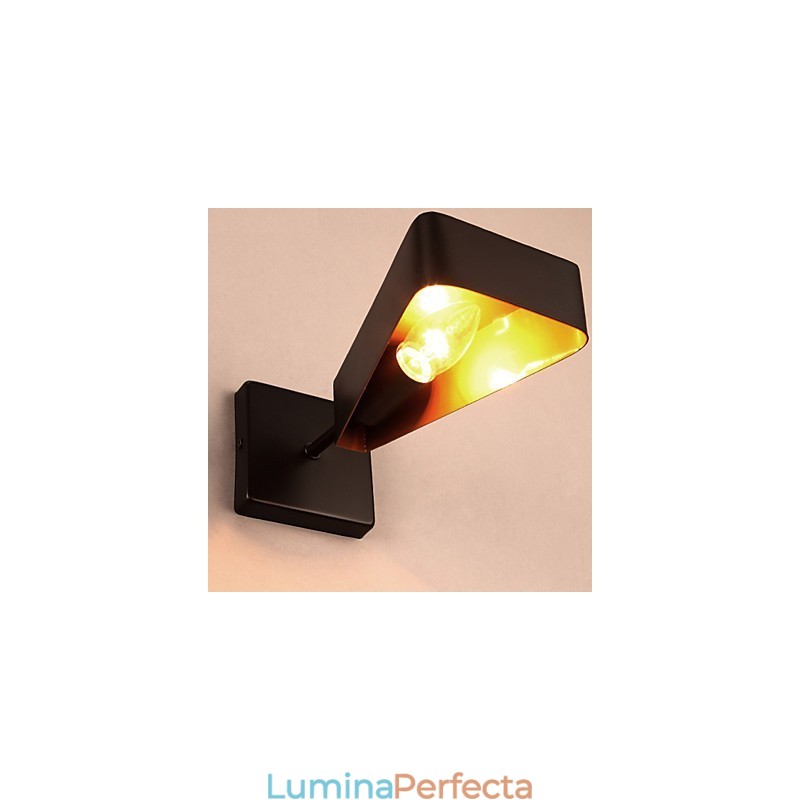 Fier forjat Creative Loft Industrial Wind Restaurare Ancient Ways Lampe de perete