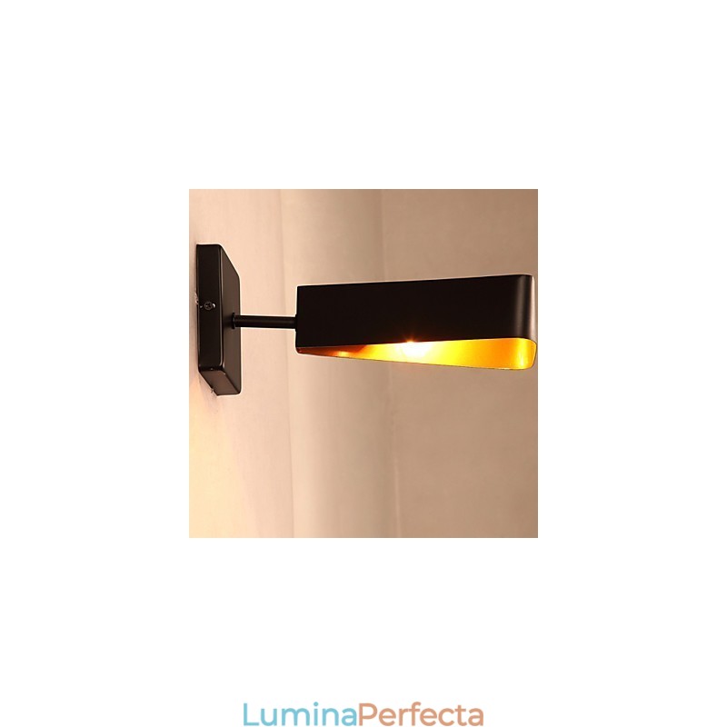 Fier forjat Creative Loft Industrial Wind Restaurare Ancient Ways Lampe de perete