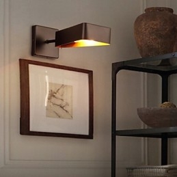 Fier forjat Creative Loft Industrial Wind Restaurare Ancient Ways Lampe de perete