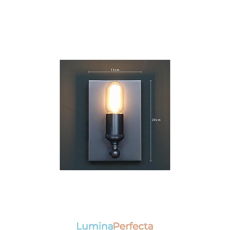 Contractat și Creativ Country Industrial Wind Restaurare Ancient Ways Edison Lampă de perete
