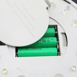 Energie solară în aer liber Vilă albă, montare pe perete, grădină, curte, ușă, lampă
