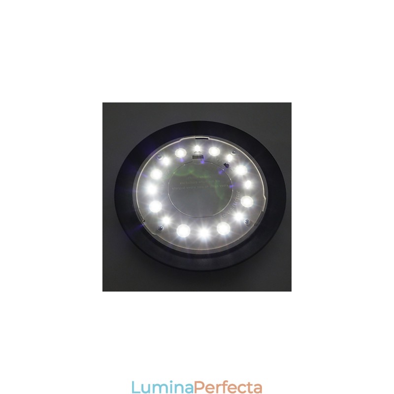 Energie solară în aer liber Vilă albă, montare pe perete, grădină, curte, ușă, lampă