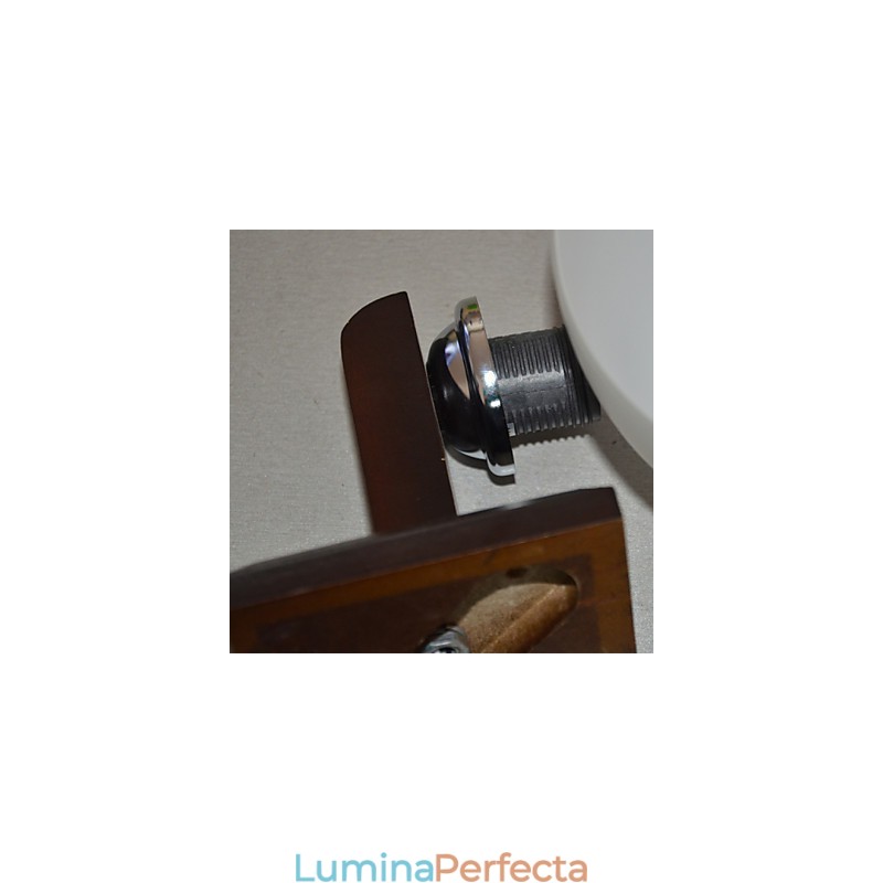 Lampă de perete creativă din lemn masiv de dormitor Capul unui pat luminează