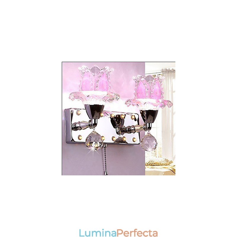 Creativ Contemporan și Contractat Creativ Lampă de perete din cristal