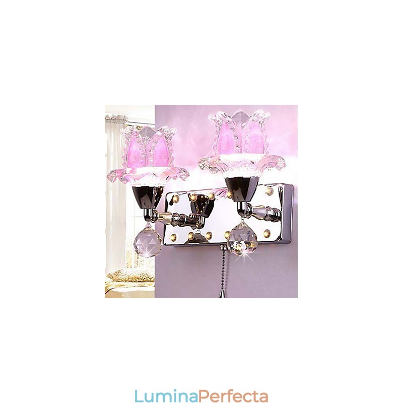 Creativ Contemporan și Contractat Creativ Lampă de perete din cristal