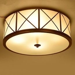 Tradițional Clasic Rustic Lodge alamă metal montaj încastrat