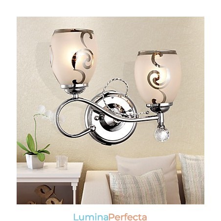 Applique Cristal Modern Contemporan Metal Applique Cristal Modern Contemporan Metal