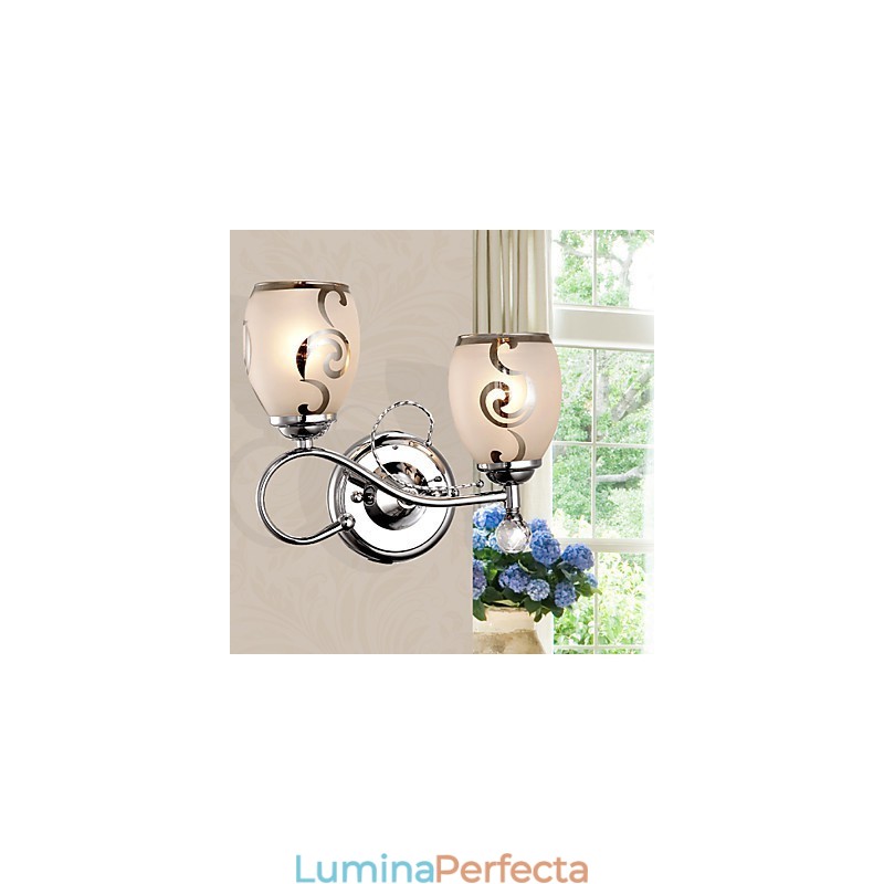 Applique Cristal Modern Contemporan Metal
