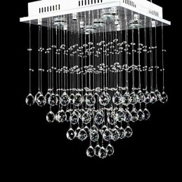 Montaj încastrat din cristal galvanizat modern și contemporan
