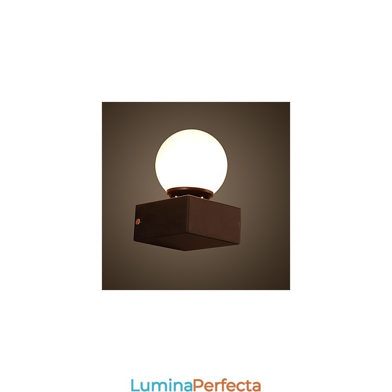 Ball Loft Lampă Creativă Perete Fier Forjat Refacerea Luminilor Căilor Vechi