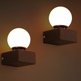 Ball Loft Lampă Creativă Perete Fier Forjat Refacerea Luminilor Căilor Vechi