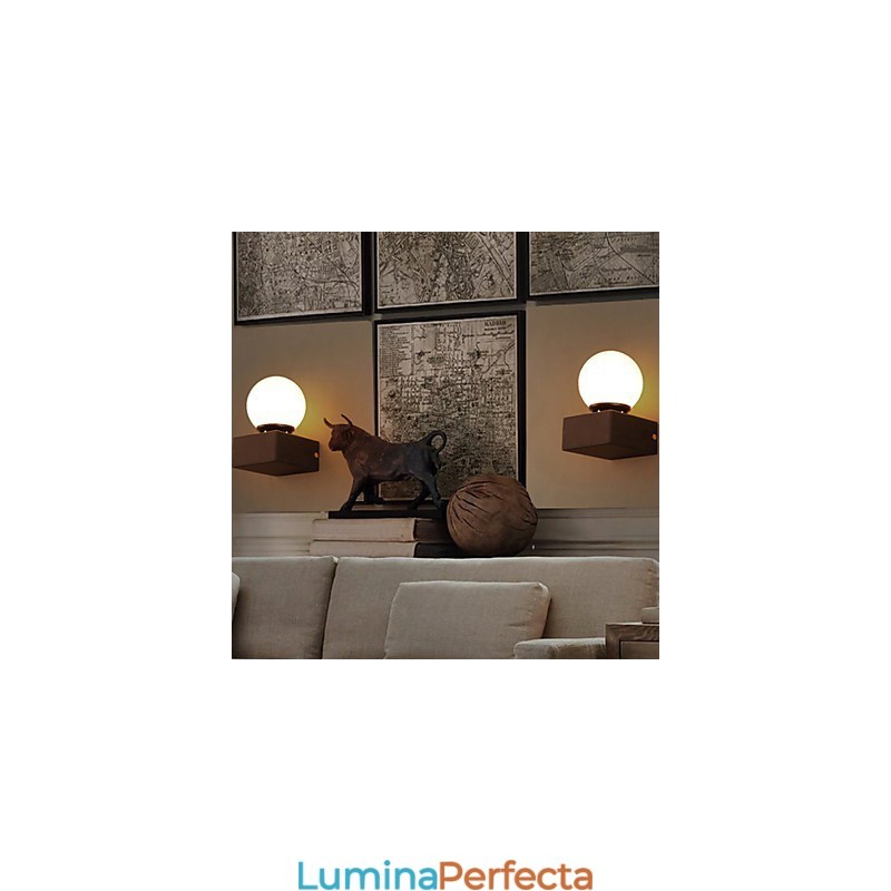 Ball Loft Lampă Creativă Perete Fier Forjat Refacerea Luminilor Căilor Vechi