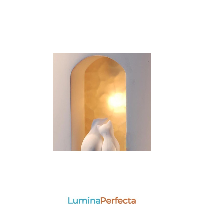 Lumină suspendată pentru camera de copii, la modă, caldă, luminițe de perete din ipsos