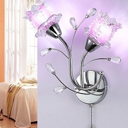Creativ Contemporan și Contractat Creativ Lampă de perete din cristal