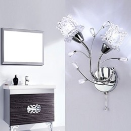 Creativ Contemporan și Contractat Creativ Lampă de perete din cristal