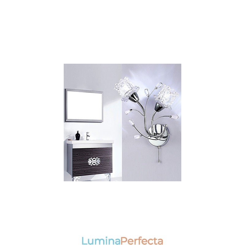 Creativ Contemporan și Contractat Creativ Lampă de perete din cristal