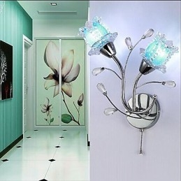 Creativ Contemporan și Contractat Creativ Lampă de perete din cristal