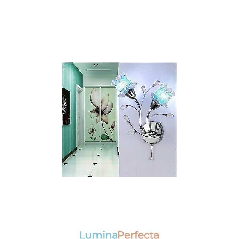 Creativ Contemporan și Contractat Creativ Lampă de perete din cristal