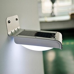 Senzor de voce Lampă cu energie solară în aer liber, peisaj, grădină, gard de perete