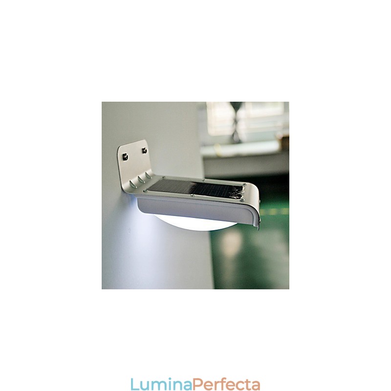 Senzor de voce Lampă cu energie solară în aer liber, peisaj, grădină, gard de perete