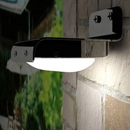Senzor de voce Lampă cu energie solară în aer liber, peisaj, grădină, gard de perete