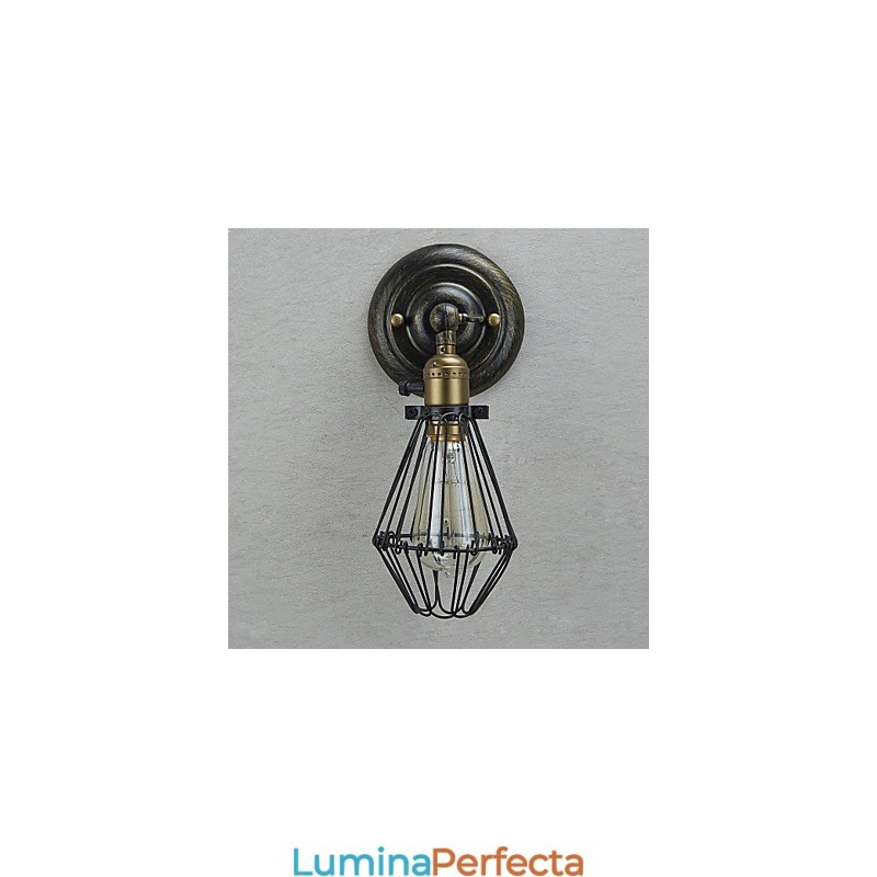 Lampă industrială de deschidere și închidere în stil vintage