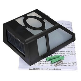 Lampă de perete cu 2 felinare, cu energie solară, galben cald